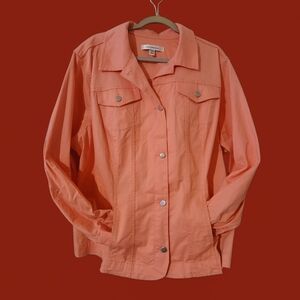NWOT Women's Coral Jacket